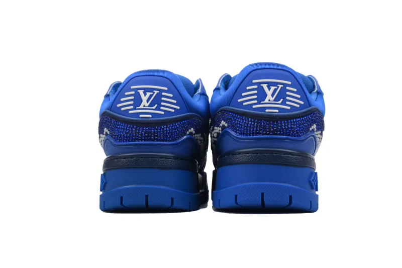 RSOUTFIT Louis Vuitton LV Trainer Maxi Sneaker Deep Blue Diamond