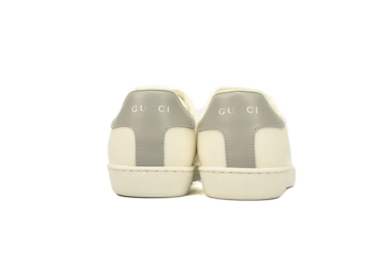 Gucci Ace Perforated Interlocking G White