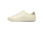 Gucci Ace Perforated Interlocking G White