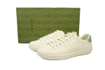 Gucci Ace Perforated Interlocking G White