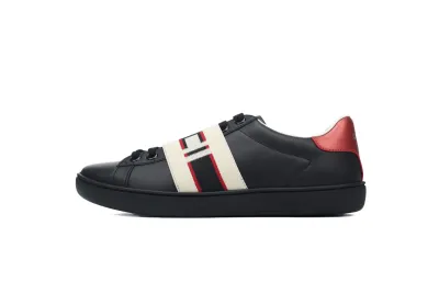 Gucci Ace Stripe Black 01