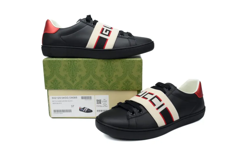 Gucci Ace Stripe Black