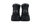 RSOUTFIT Louis Vuitton LV Checker Ankle Boot Black Cowhide