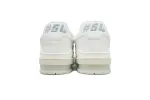 Louis Vuitton LV Trainer Sneaker White Grey Signature 1A8WAY