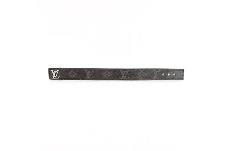 Louis Vuitton LV Slim Bracelet Monogram Eclipse Black