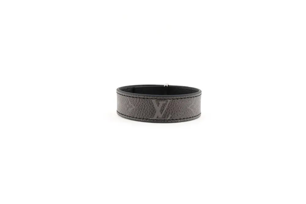 Louis Vuitton LV Slim Bracelet Monogram Eclipse Black