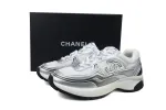 Chanel Wmns CC Logo Sneaker White Silver G39792 Y56368 K5451