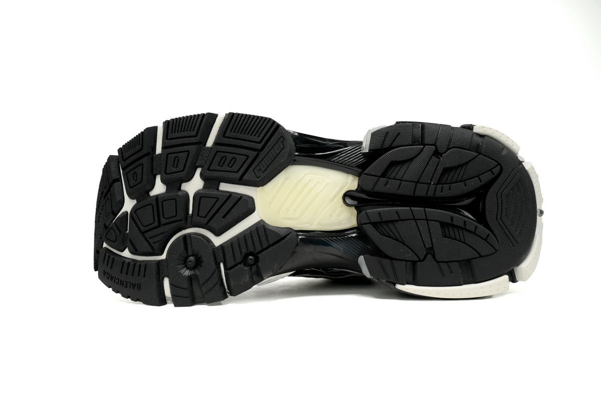 Balenciaga Runner White Black White  677403W3RB29010