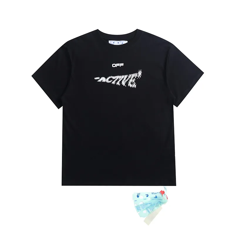  Ckwear Off-White T-shirt Black 2680