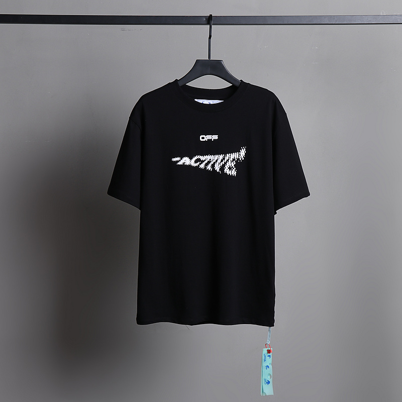  Ckwear Off-White T-shirt Black 2680