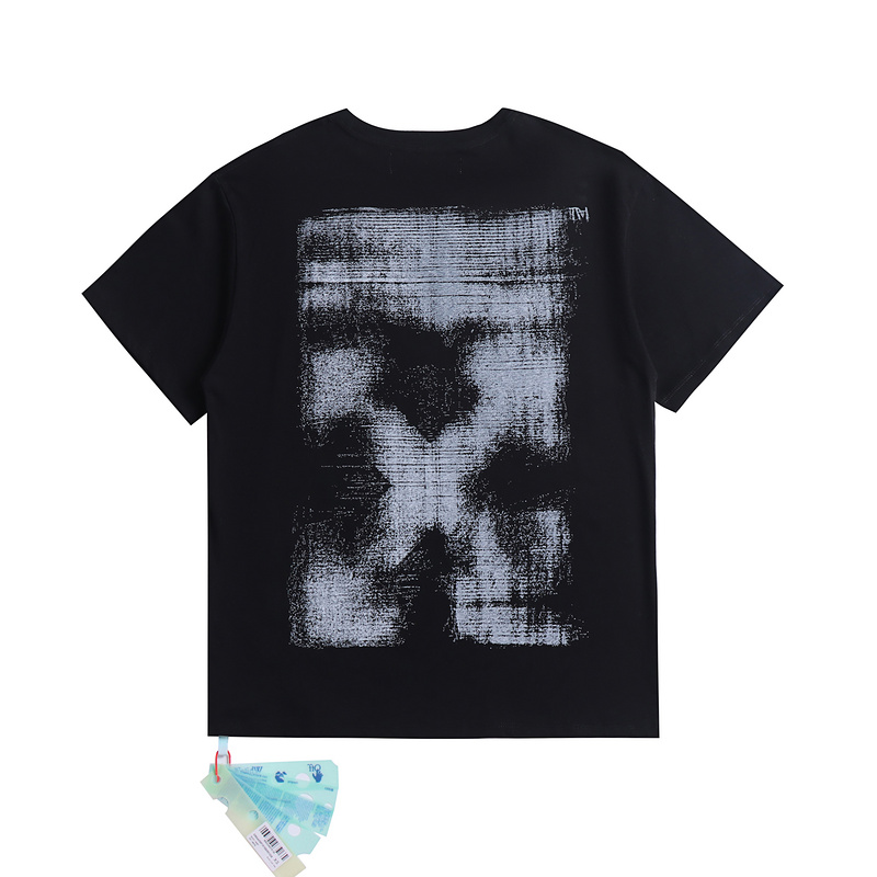 Ckwear Off-White T-shirt Black 2679
