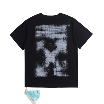 Ckwear Off-White T-shirt Black 2679 01