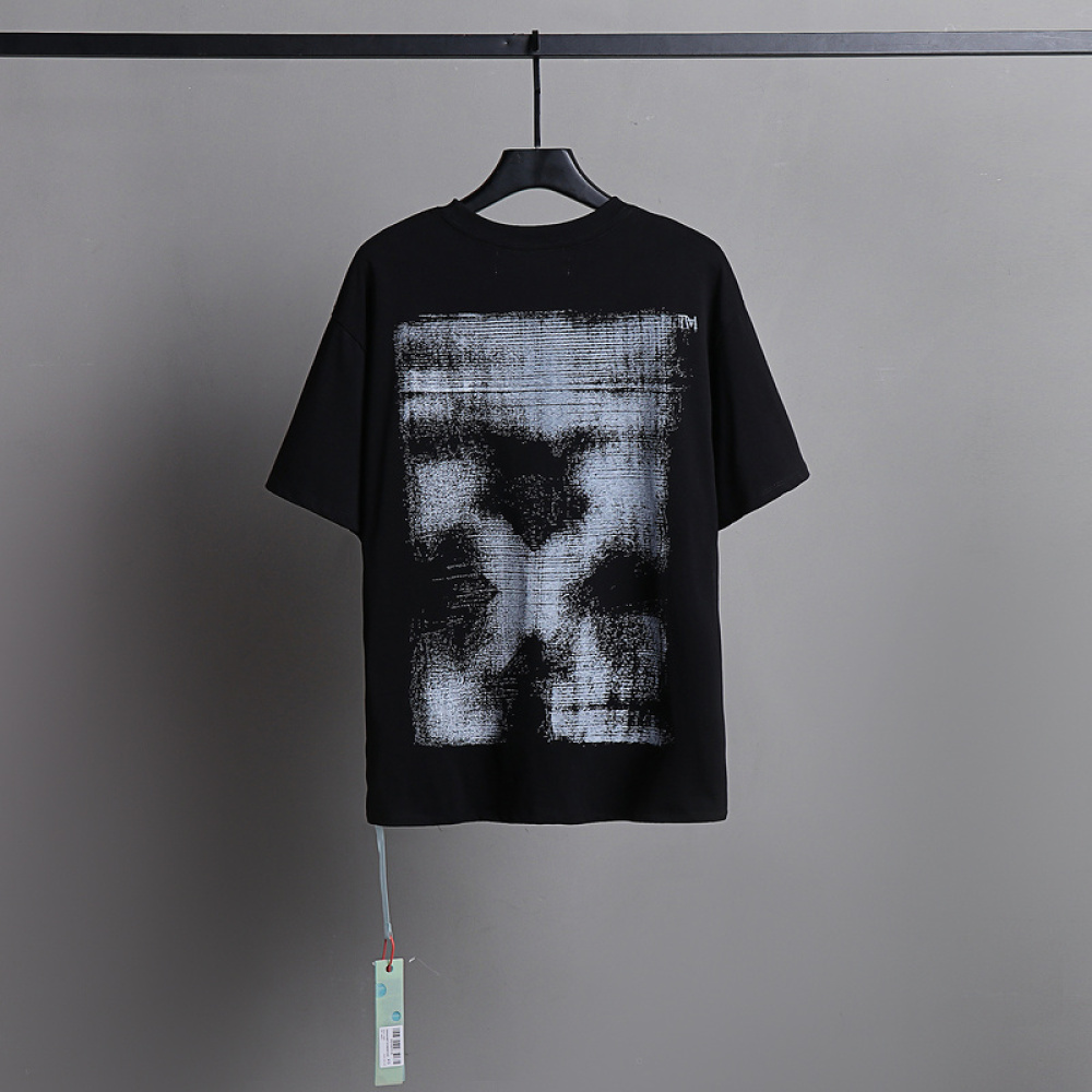 Ckwear Off-White T-shirt Black 2679