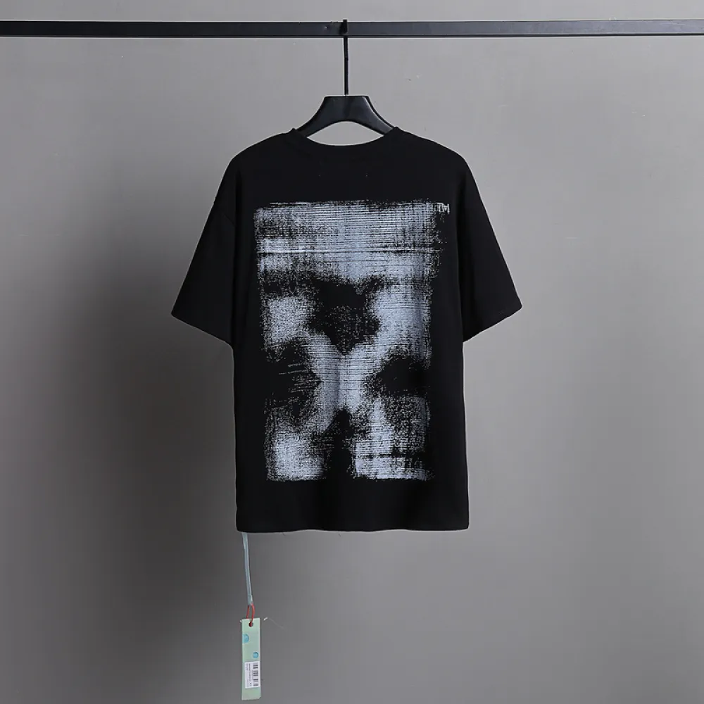 Ckwear Off-White T-shirt Black 2679