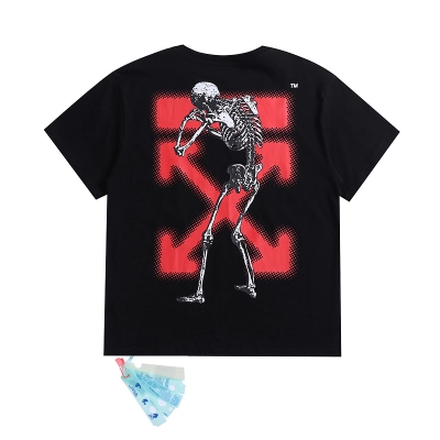 Ckwear Off-White T-shirt Black 2682 02