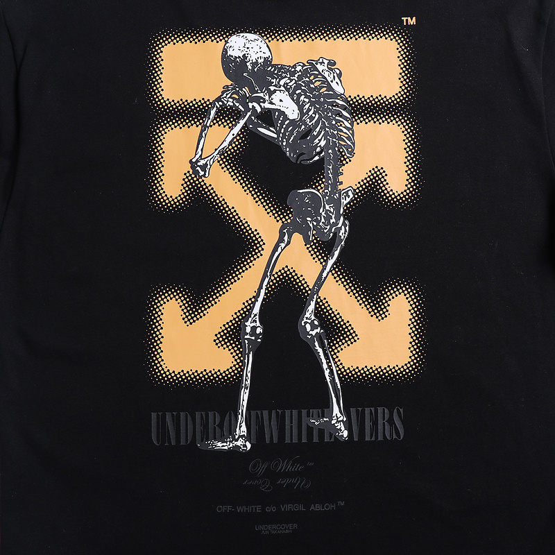 Ckwear Off-White T-shirt Black 2683