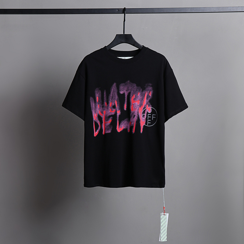 Ckwear Off-White T-shirt Black 2690