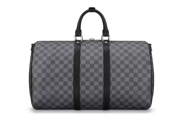 Louis Vuitton Keepall Bandouliere Damier Graphite 45 Black/Graphite