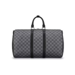 Louis Vuitton Keepall Bandouliere Damier Graphite 55 Black/Graphite