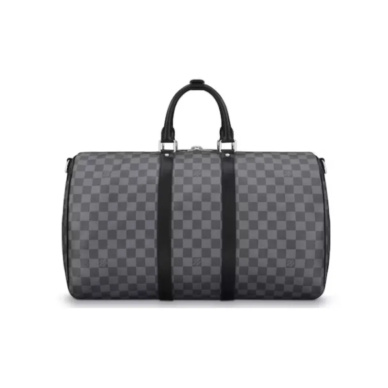 Louis Vuitton Keepall Bandouliere Damier Graphite 55 Black/Graphite