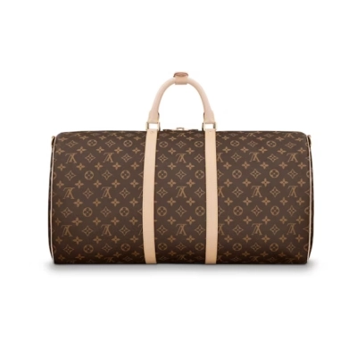 Louis Vuitton Keepall Bandouliere Monogram 55 Brown 02