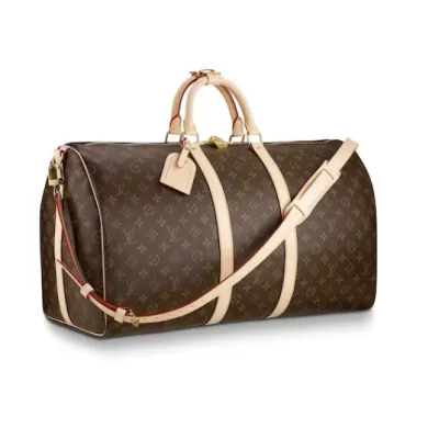 Louis Vuitton Keepall Bandouliere Monogram 55 Brown 01