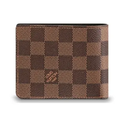 Louis Vuitton Wallet Slender Damier Ebene Brown 02