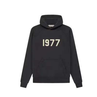 Fear of God Essentials 1977 Hoodie Iron 01