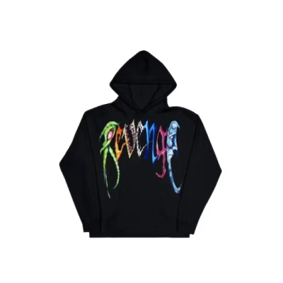 Revenge Trippie Arch Logo Hoodie Black 01