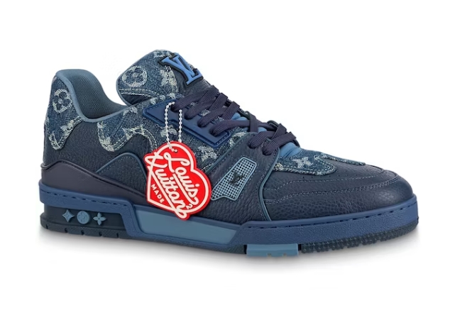 Louis Vuitton LV Trainer x Nigo Blue Demin 1A9IQH