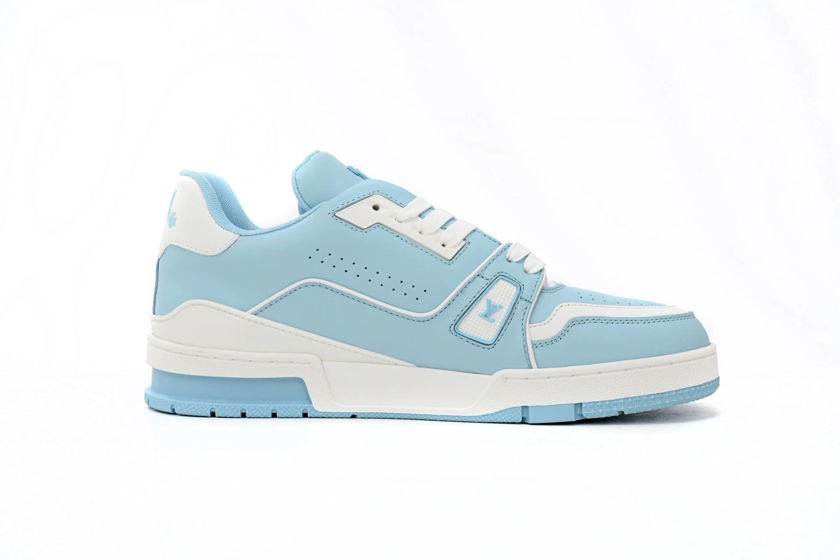 Louis Vuitton LV Trainer #54 Light Blue White 1AAHSJ