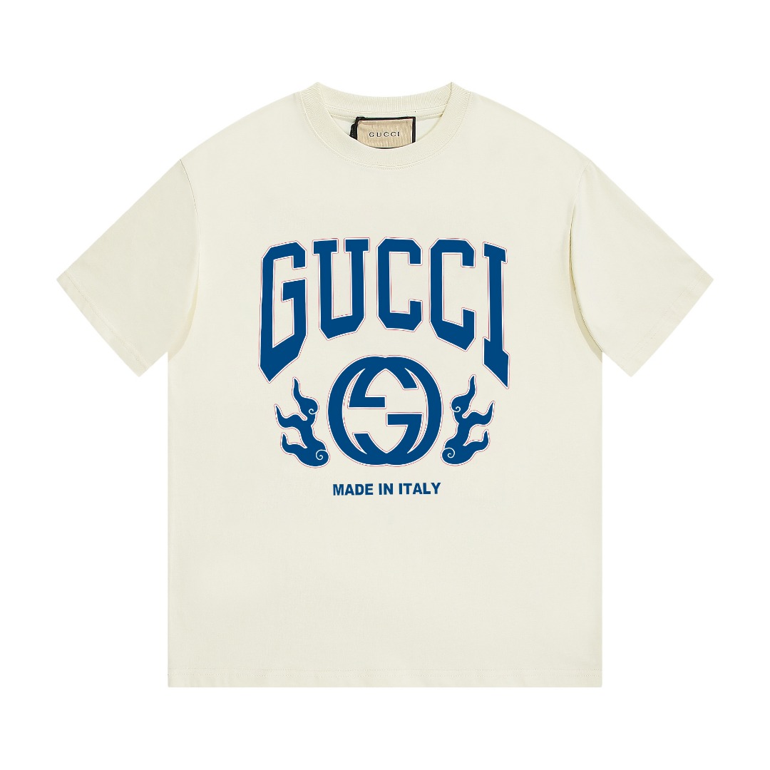 Gucci Black Beige T-Shirt 