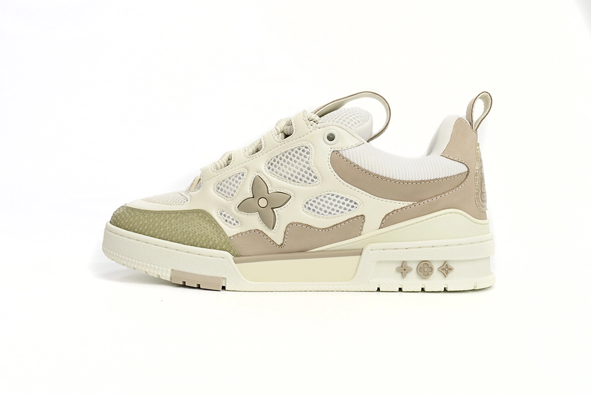 Louis Vuitton LV Skate Sneaker Beige White 1AARQH