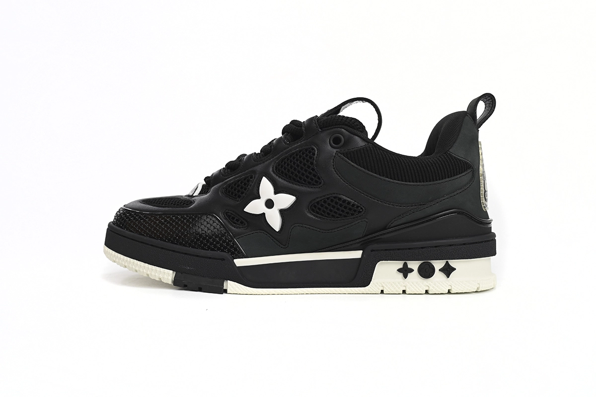 Louis Vuitton LV Skate Sneaker Black White 1AARR1