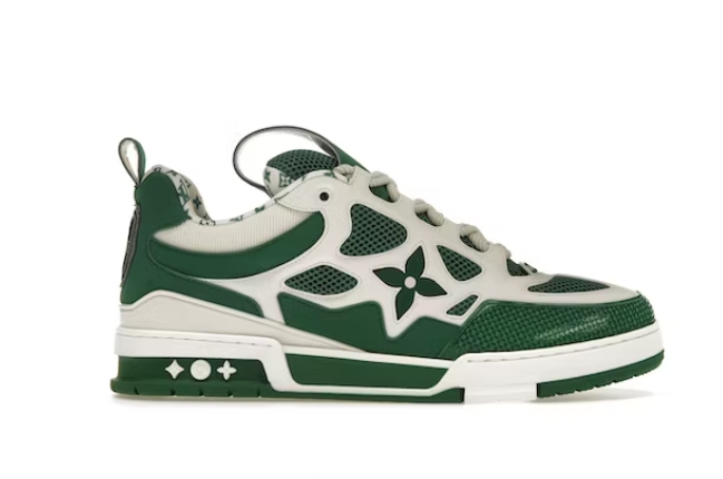 Louis Vuitton LV Skate Sneaker Green White 1AC520