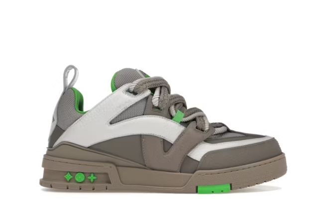 Louis Vuitton LV Skate Sneaker Grey Green 1ABZ4R