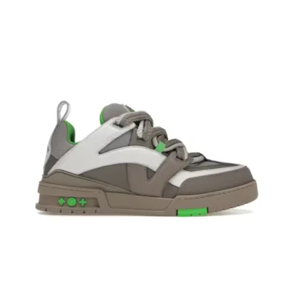Louis Vuitton LV Skate Sneaker Grey Green 1ABZ4R 02