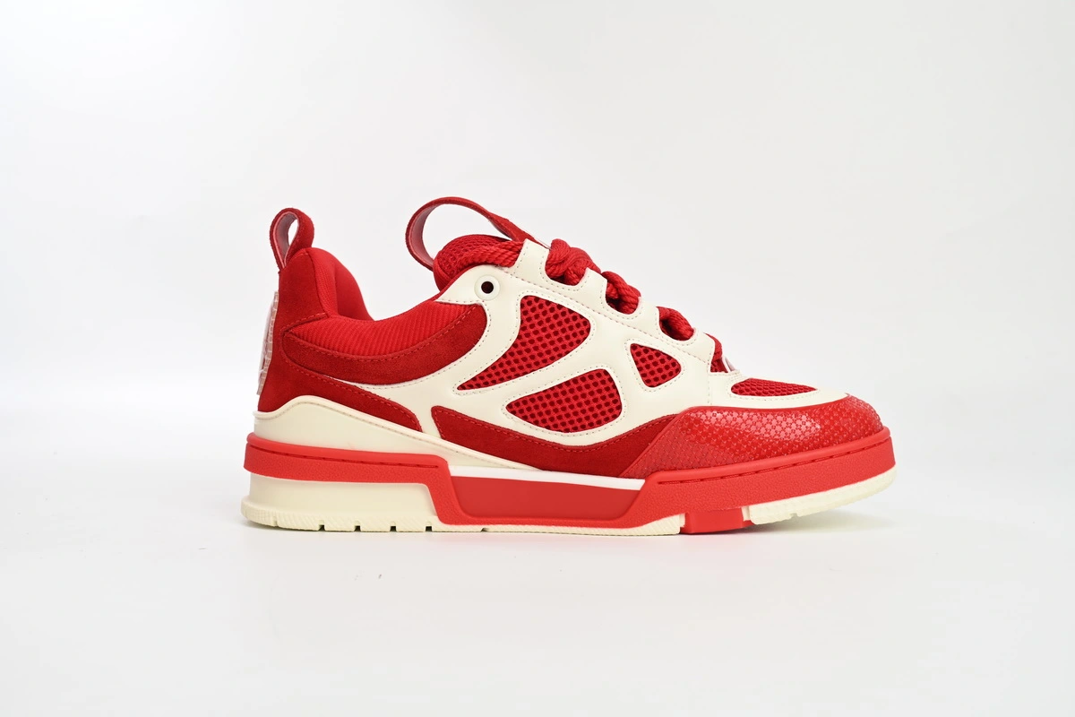 Louis Vuitton LV Skate Sneaker Red White 1AARS5
