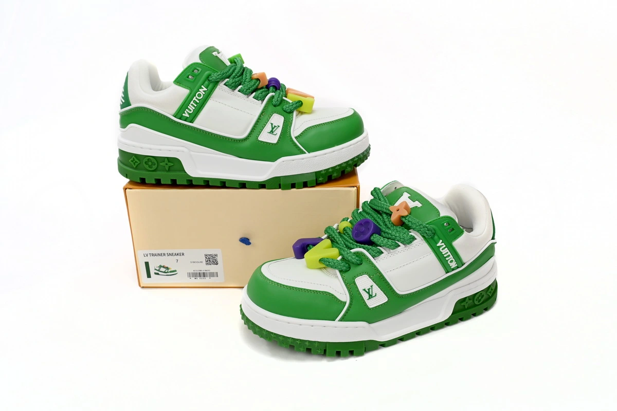 Louis Vuitton LV Trainer Maxi Green 1AB8SD