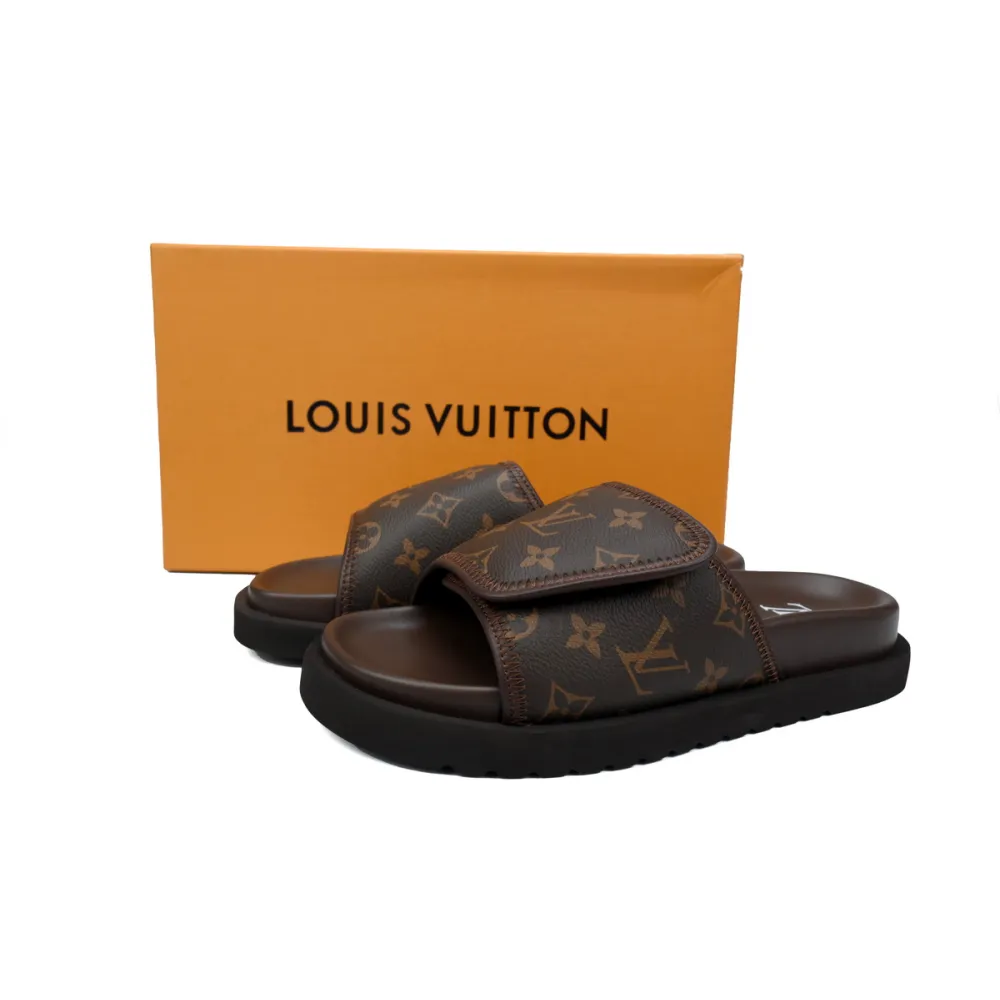 Louis Vuitton Miami Mules Brown