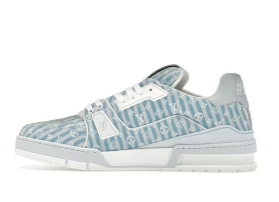 Louis Vuitton Trainer Blue Stripe Monogram 1ABG1L