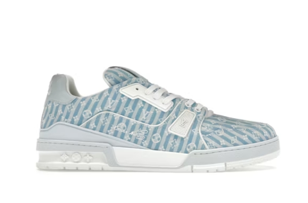 Louis Vuitton Trainer Blue Stripe Monogram 1ABG1L