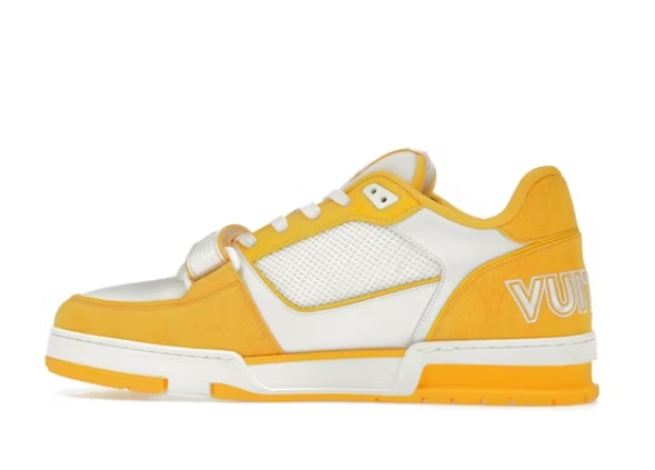Louis Vuitton Trainer Monogram Denim Yellow 1A9ZBI