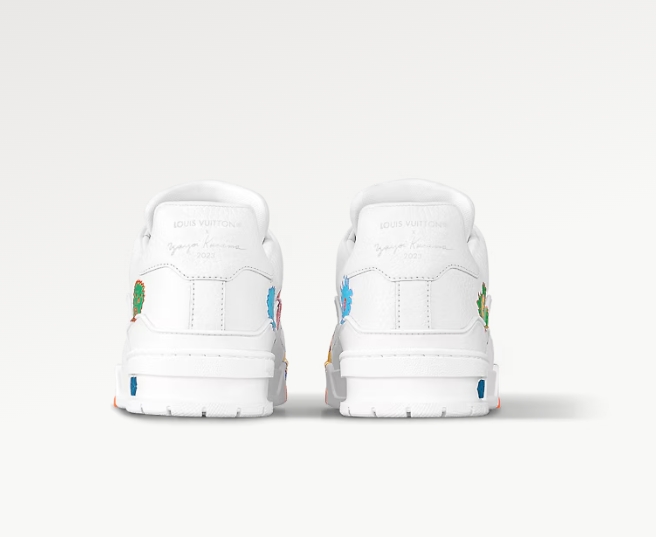 Louis Vuitton x Yayoi Kusama Trainer White Print