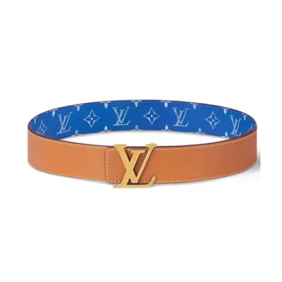 Louis Vuitton LV Initiales 40mm Reversible Belt Blue 02