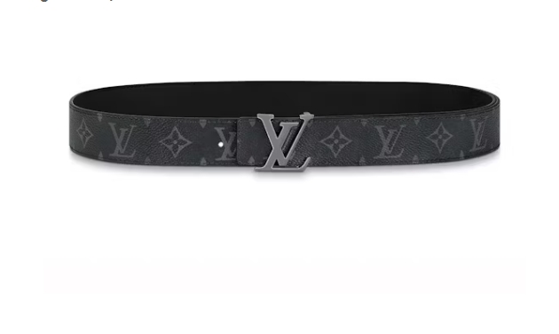 Louis Vuitton LV Initiales 35mm Reversible Belt Monogram Eclipse