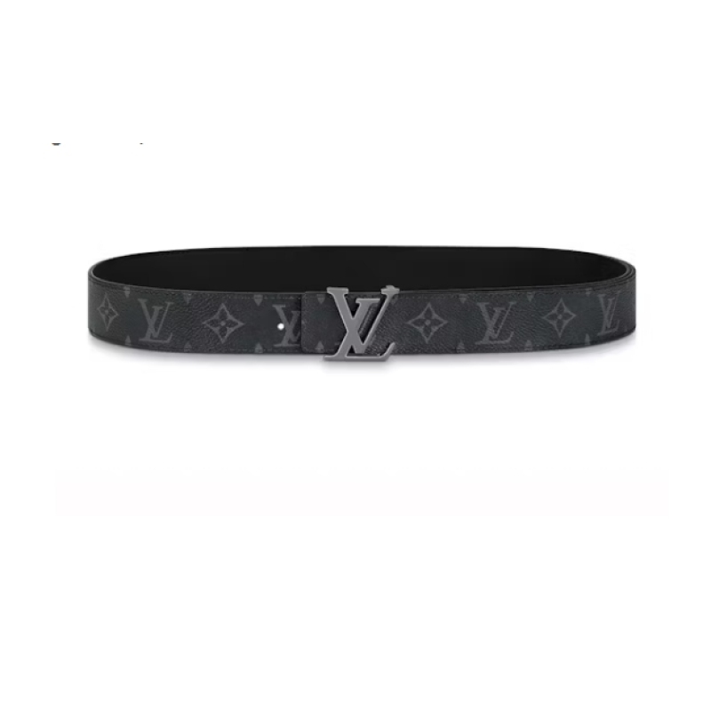 Louis Vuitton LV Initiales 35mm Reversible Belt Monogram Eclipse