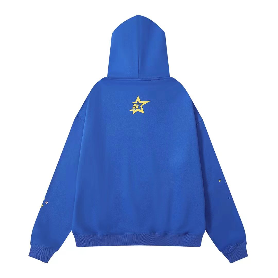 Sp5der Hoodie Blue