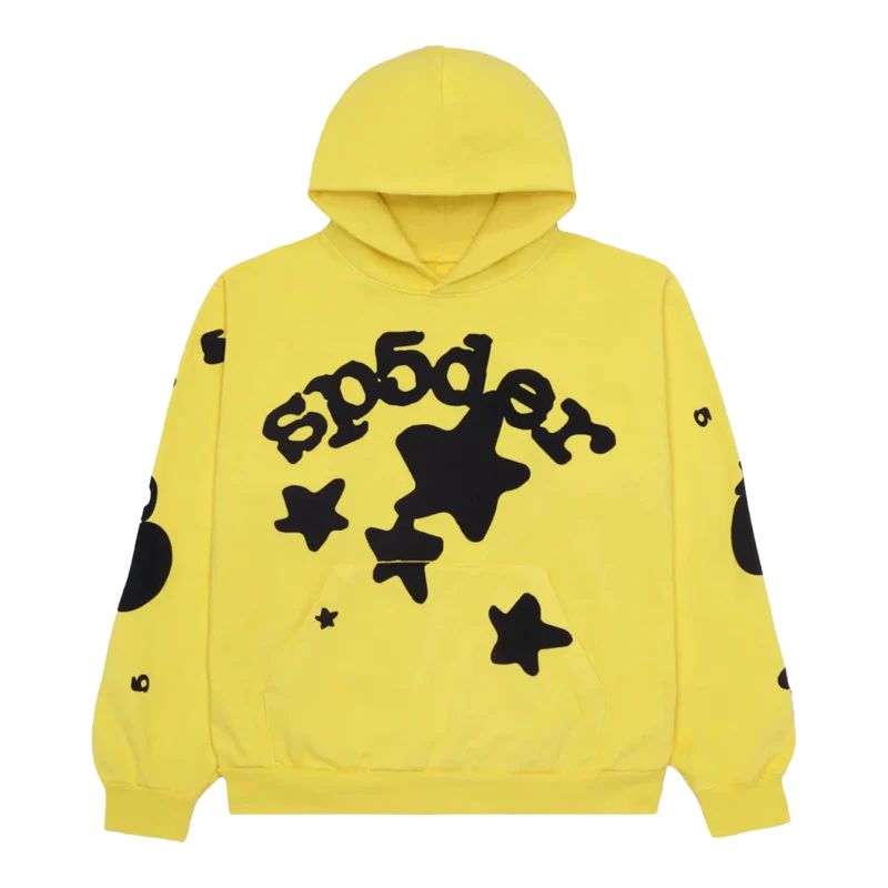Sp5der Hoodie Yellow