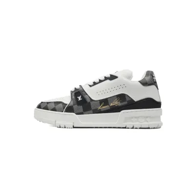 Louis Vuitton LV Trainer #54 Signature Black and White 01